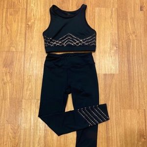 Gaiam Yoga Sports Bra and Legging Set